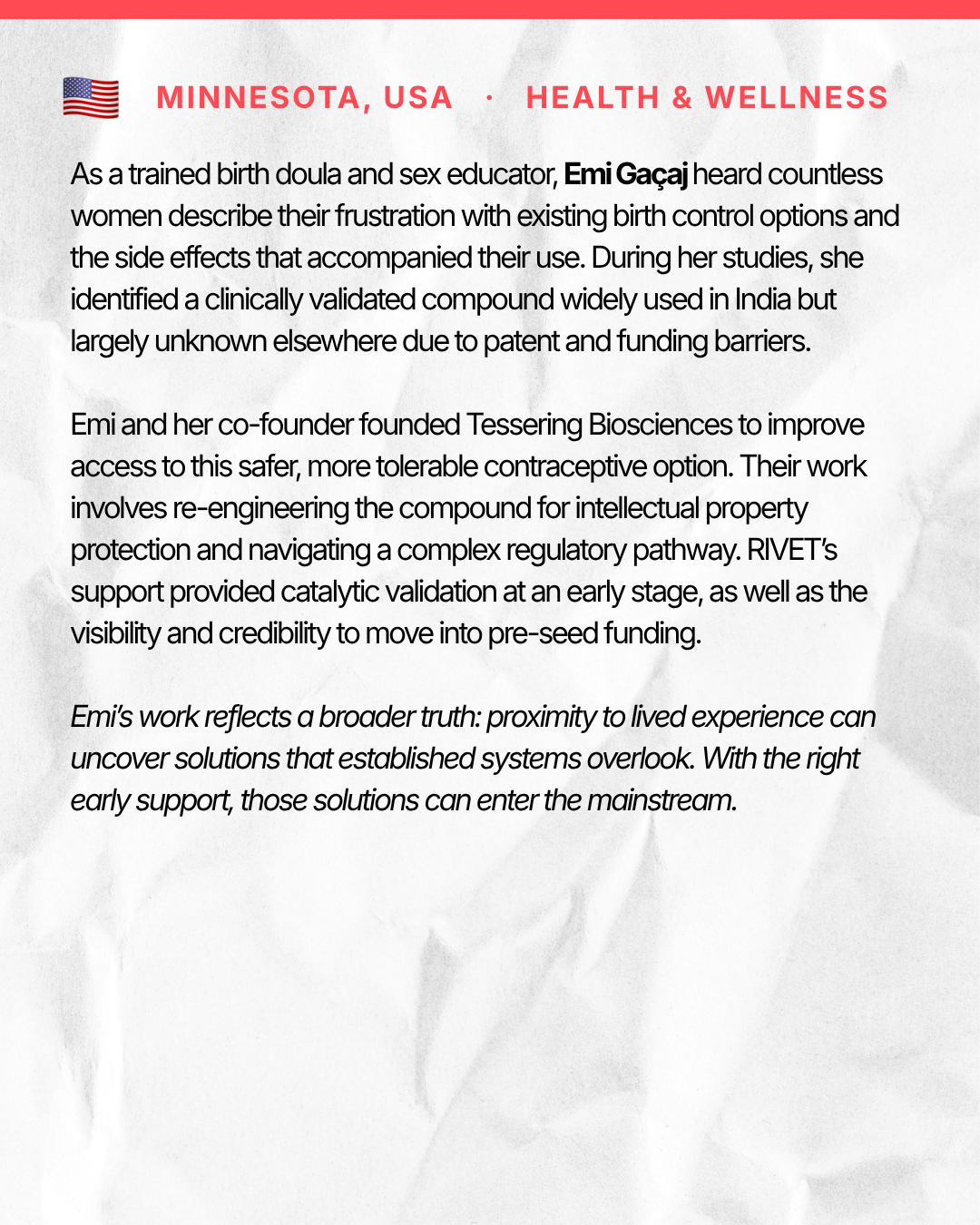 Emi's story