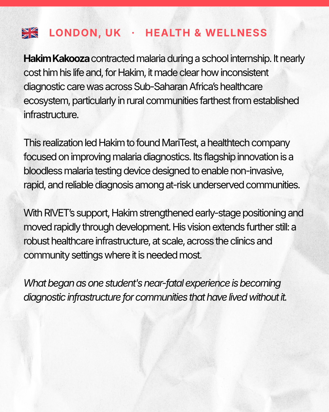 Hakim's story