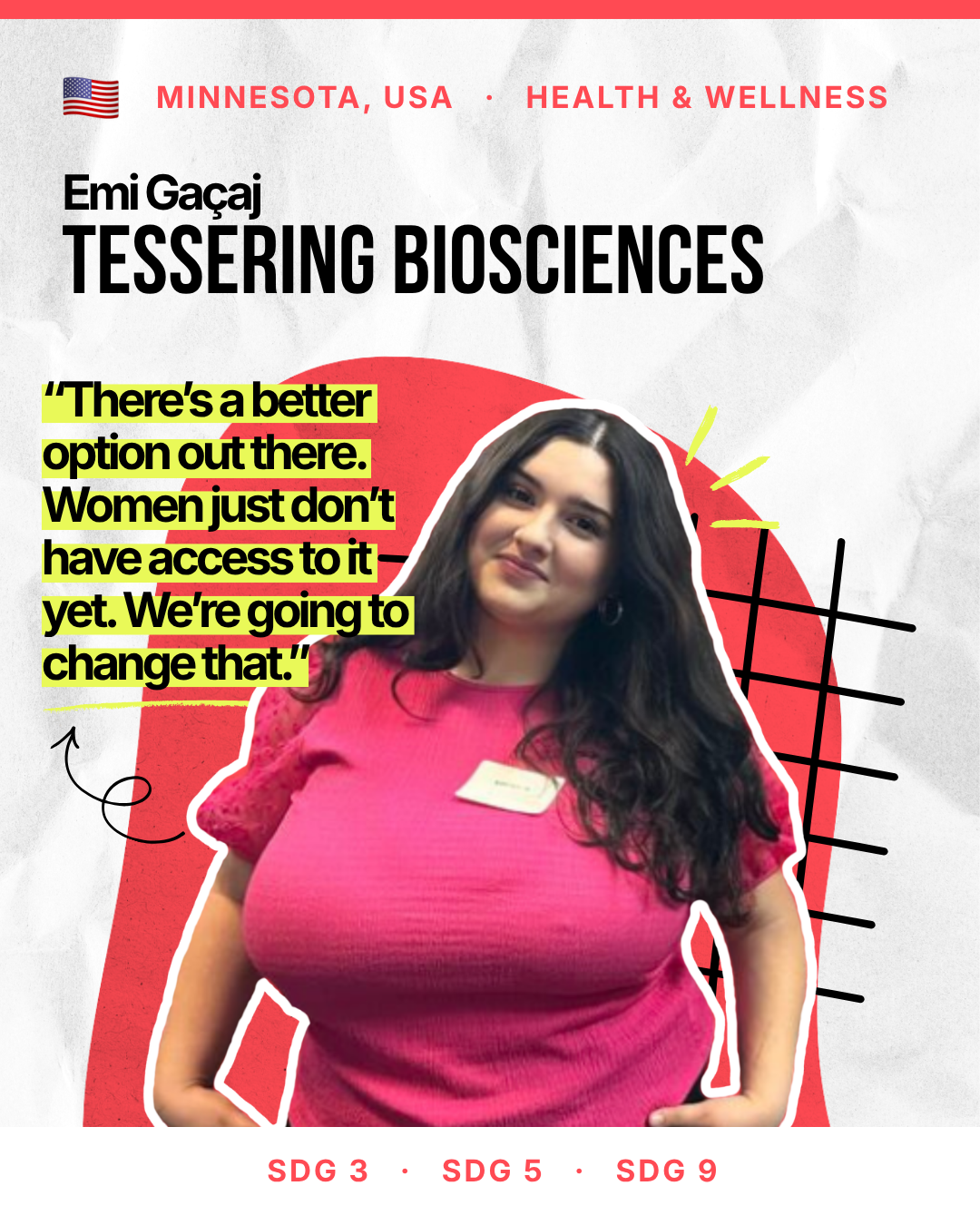 Emi Gaçaj — Tessering Biosciences, USA