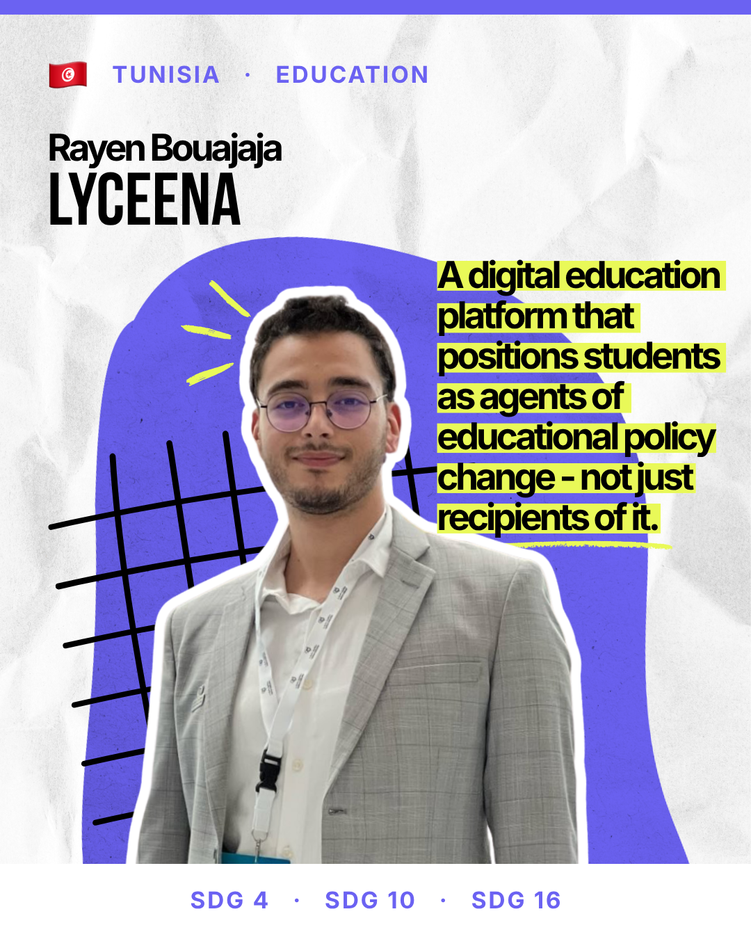 Rayen Bouajaja — Lyceena, Tunisia