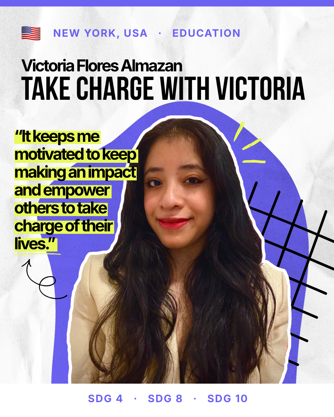 Victoria Flores Almazan — Take Charge with Victoria, USA