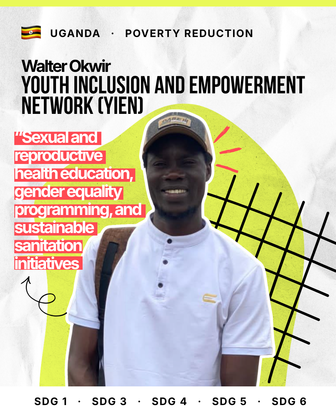 Walter Okwir — YIEN, Uganda