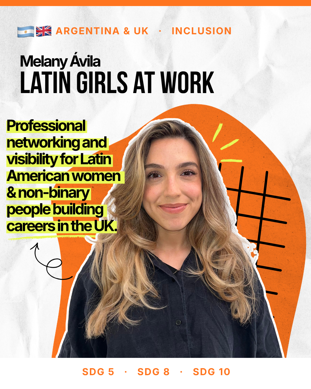 Melany Ávila — Latin Girls at Work, Argentina & UK